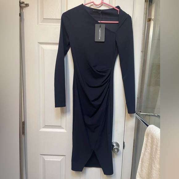 Long Sleeve Midi Dress NWT - Picture 3 of 6